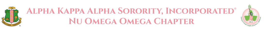 Alpha Kappa Alpha Sorority, Incorporated® | Nu Omega Omega Chapter